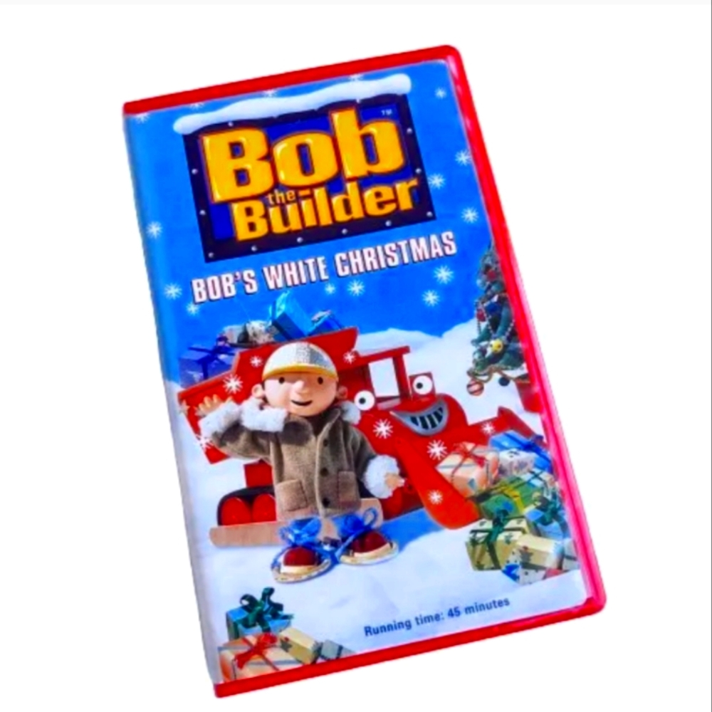 Bob the Builder  BOB'S WHITE CHRISTMAS VHS Video Tape HIT Entertainment 2001